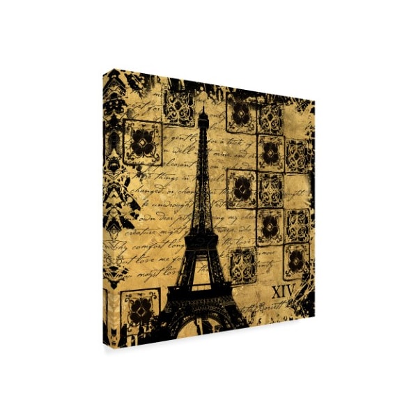 Art Licensing Studio 'B And G Tour Eiffel' Canvas Art,18x18